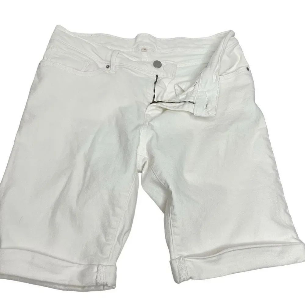 Levi’s vintage 90’s white Bermuda shorts size 31 - Picture 7 of 14